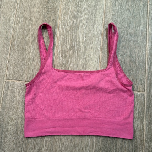 Anthropologie The Hattie Seamless Square-Neck Bralette - Picture 4 of 9